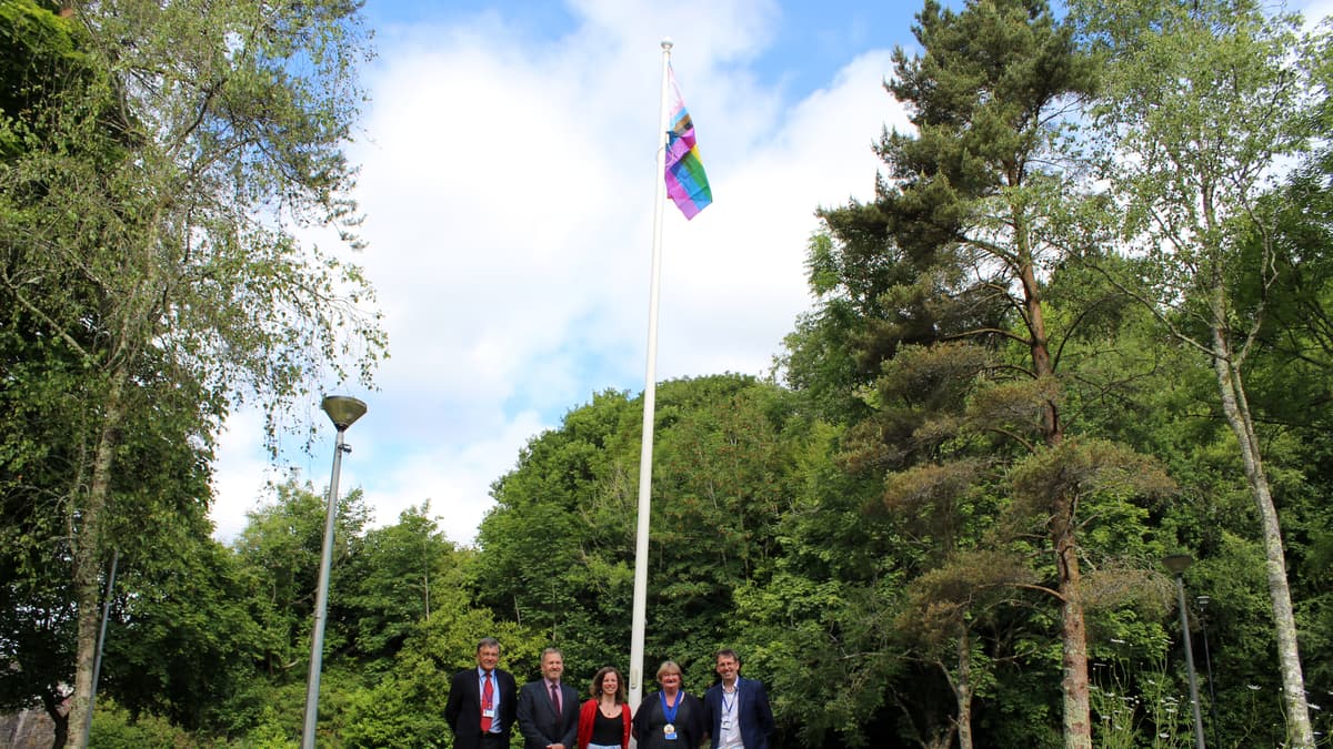 West Devon Borough Council Flies Pride Flag For June Uk 3579